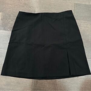 Aritzia Sunday Best Tatiana high-rise A-line mini skirt in black